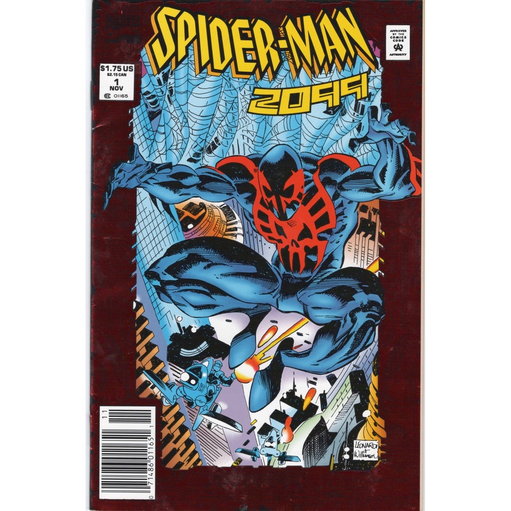 Spider-Man 2099 #1 Newsstand Edition 1st Miguel O'Hara Marvel Comics 1992 VF